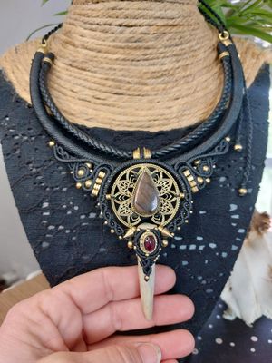 Lunar Mandala Guardian Necklace