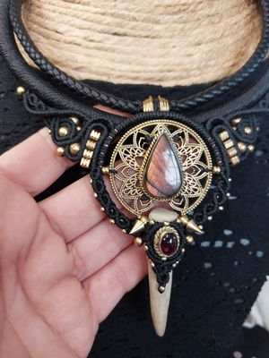 Lunar Mandala Guardian Necklace