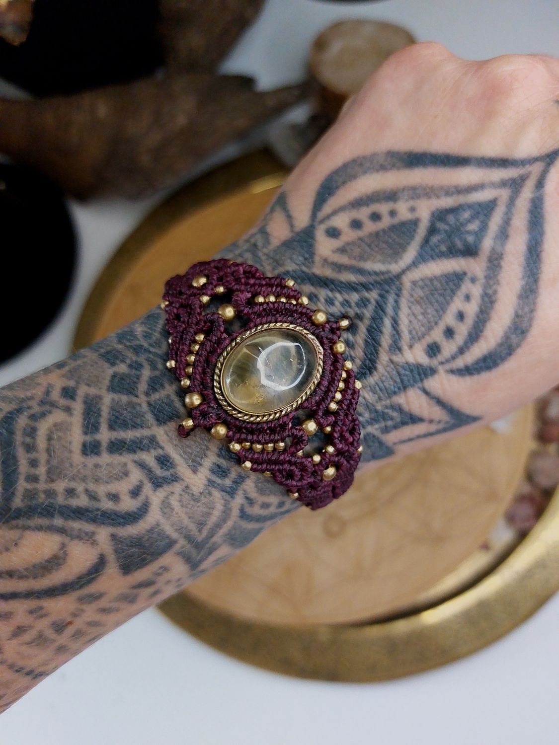 Solar Abundance Cuff Bracelet