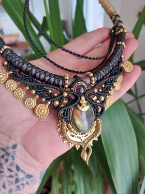 Serpent of Hidden Light Necklace