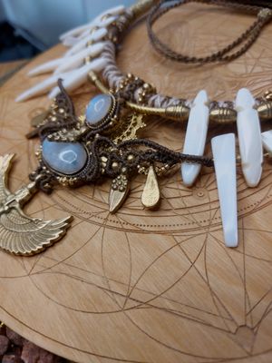 Isis Moonstone Necklace