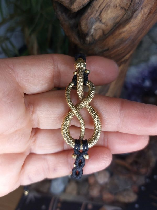Golden Serpent bracelet