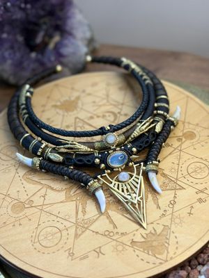 Opal Moon Choker