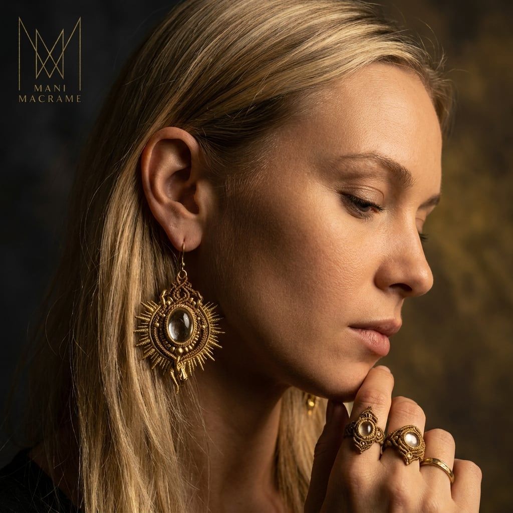 Aura of Quartz Earrings