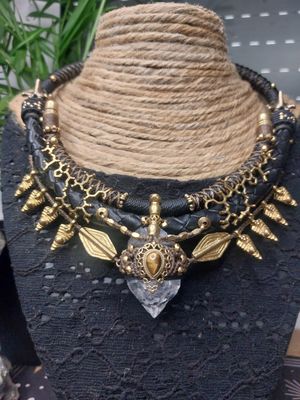 Shadow Oracle Tiger's Gaze Necklace