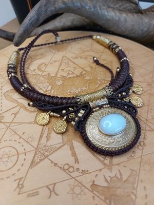 Lunar Coin Talisman Choker