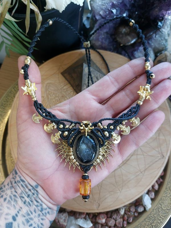 Solar spine talisman