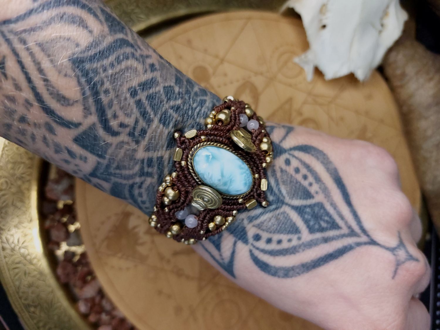 Celetial tide talisman bracelet 