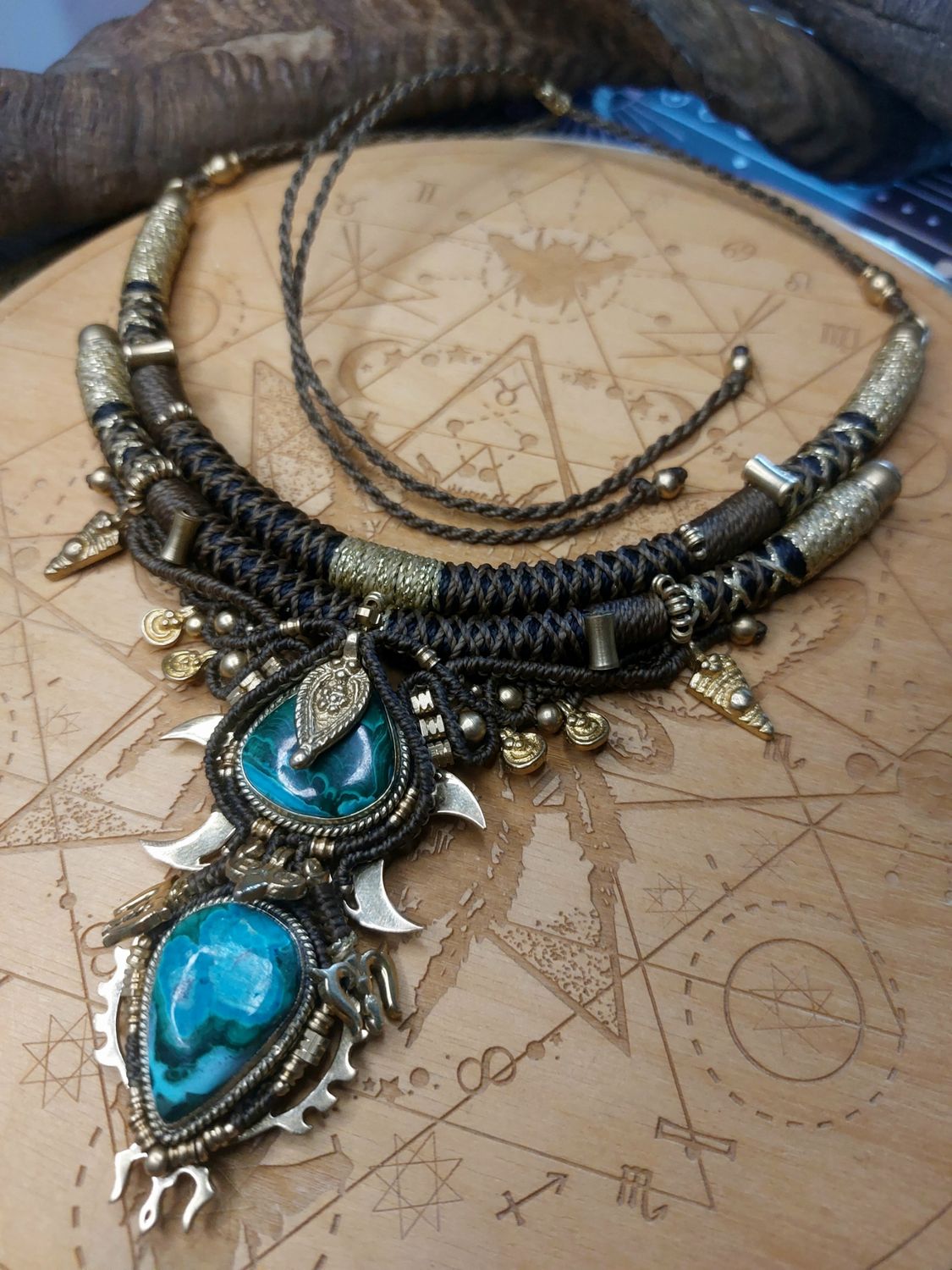 Malacolla Trident necklace 