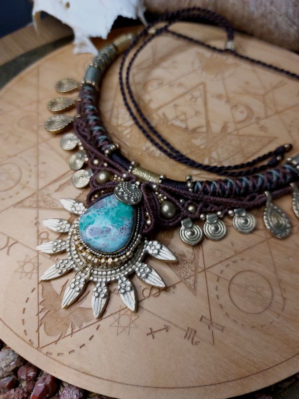 Astral Oasis Talisman Necklace 