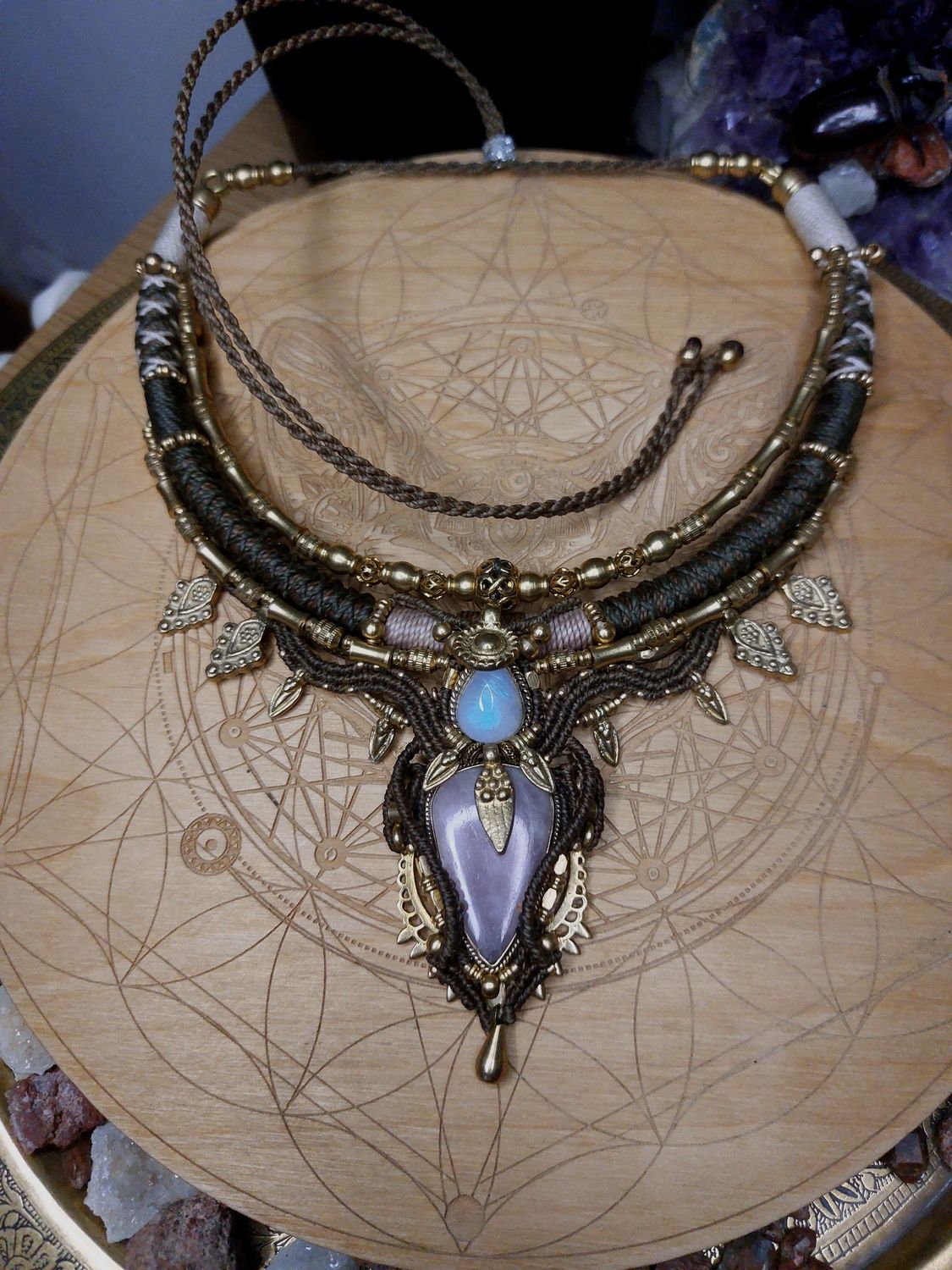 Lunar Heart Necklace