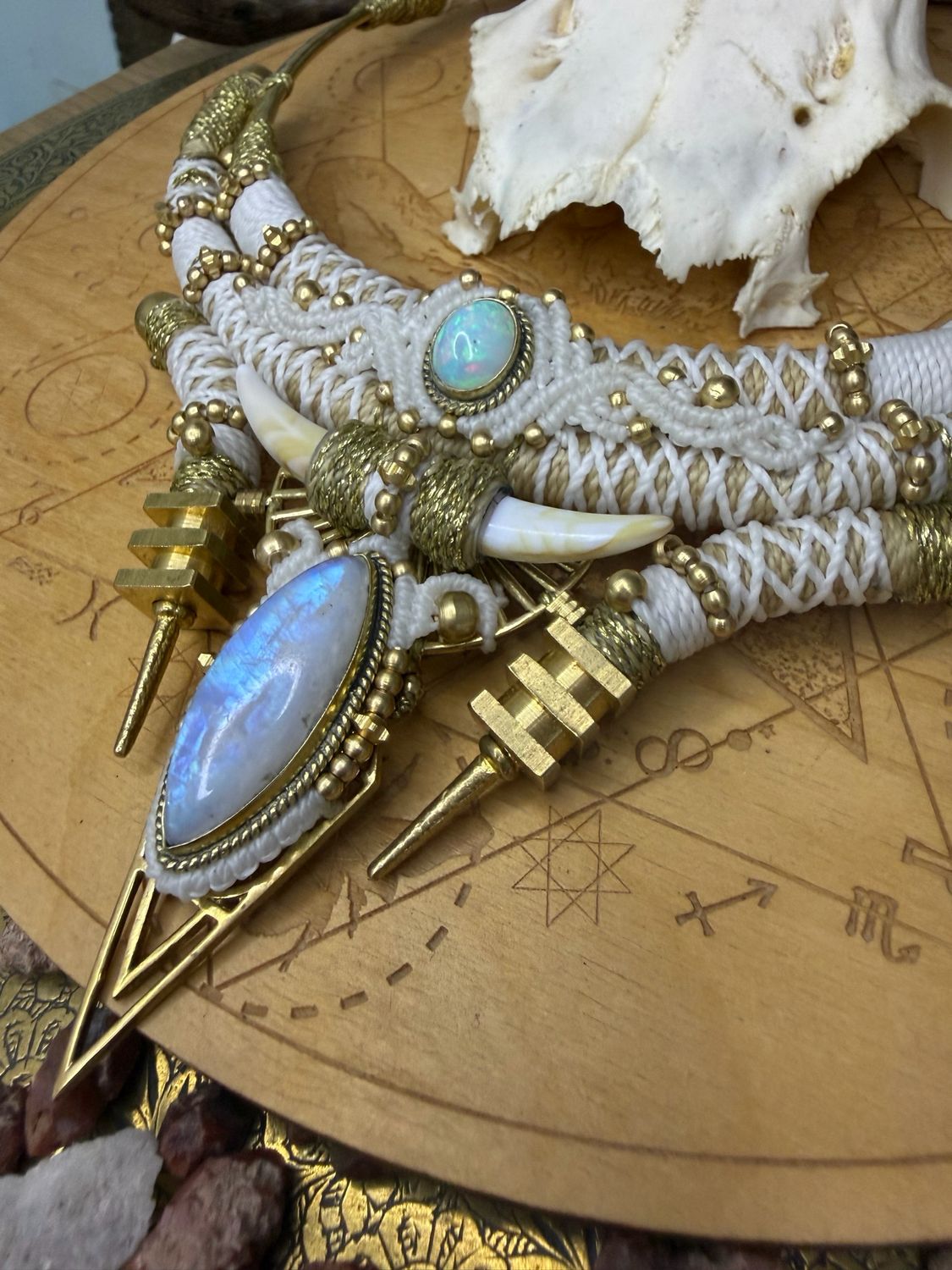 Ivory Moon Talisman