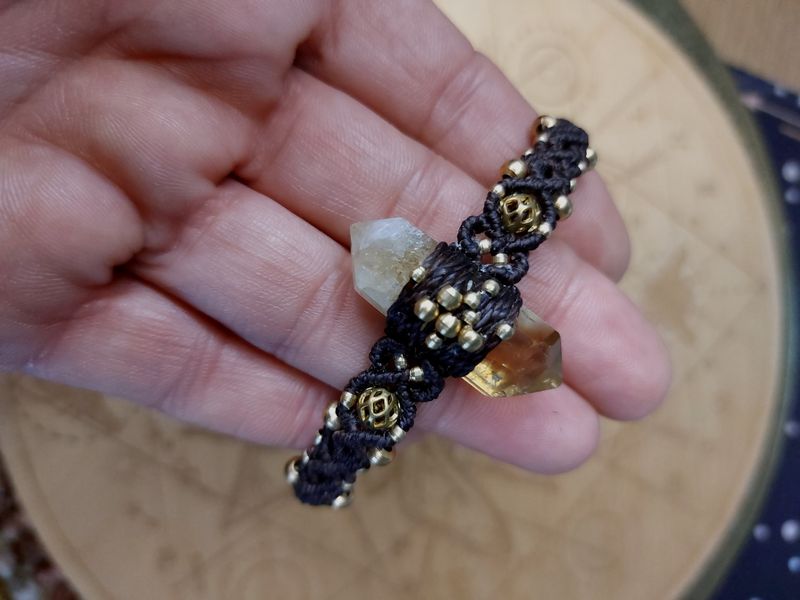 Solar Ray Citrine Bracelet