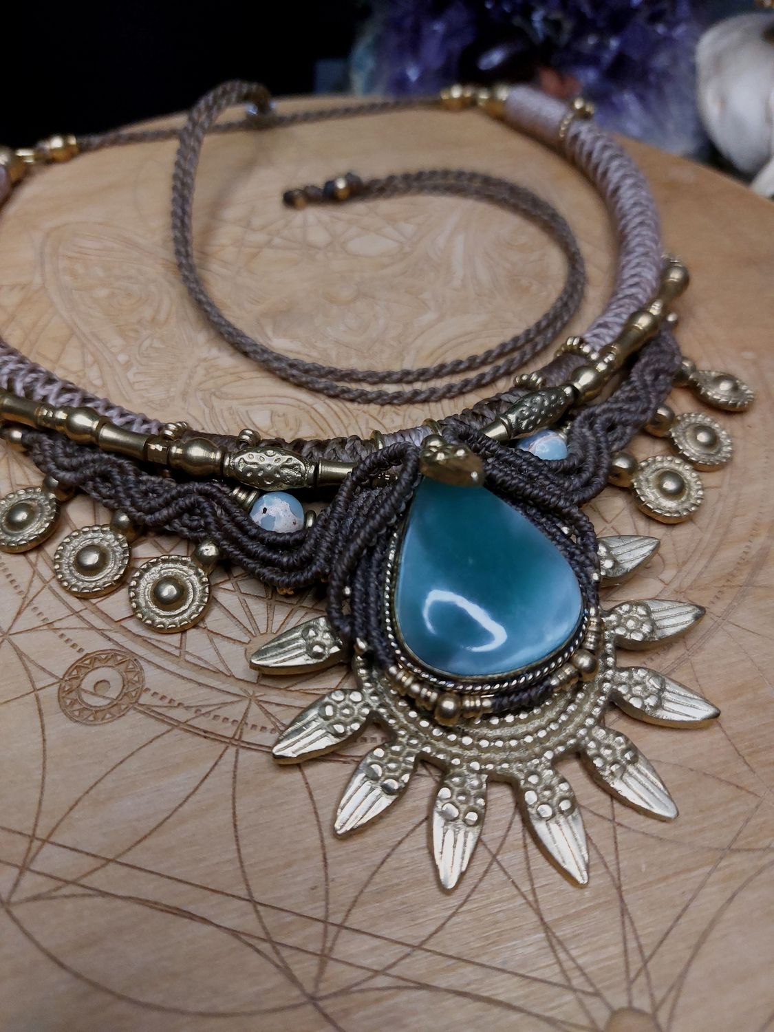 Sunburst Serenity necklace