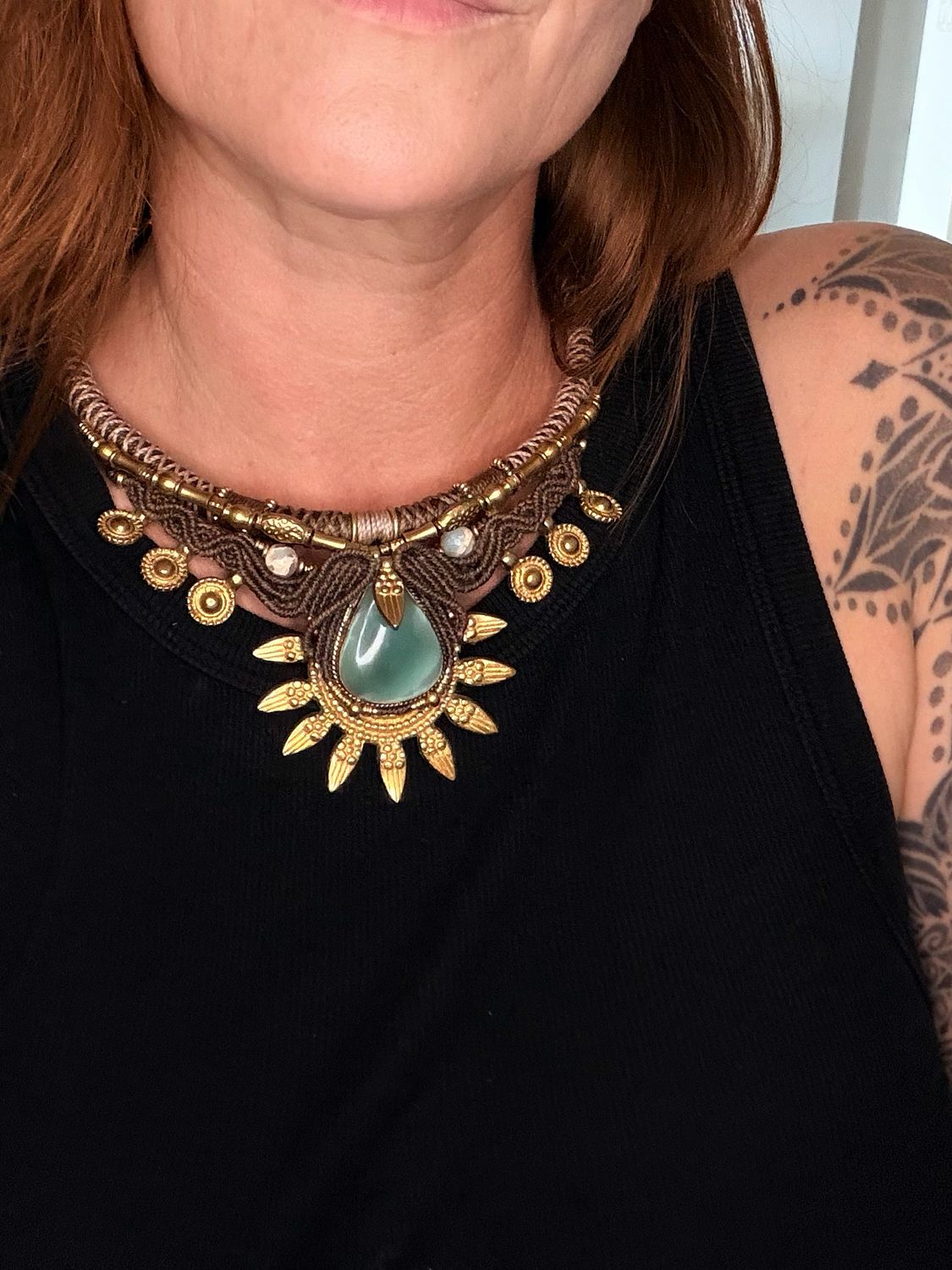 Sunburst serenity necklace