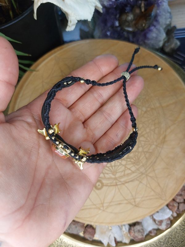 Heart anchor bracelet 