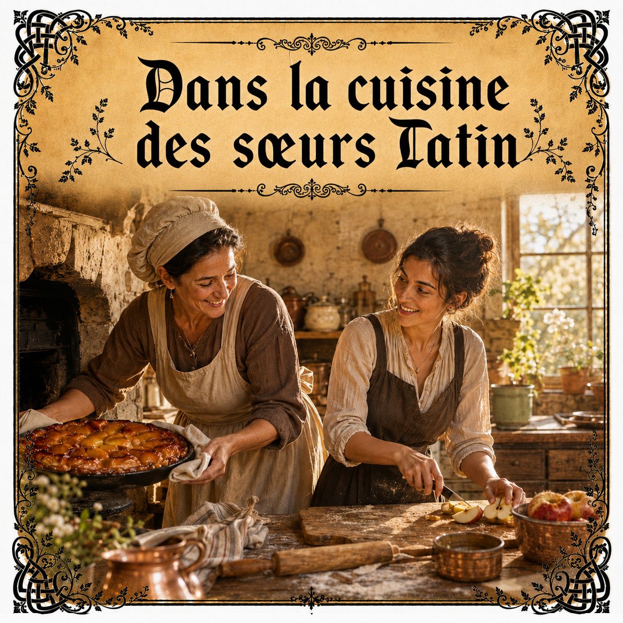 Dans la cuisine des sœurs Tatin