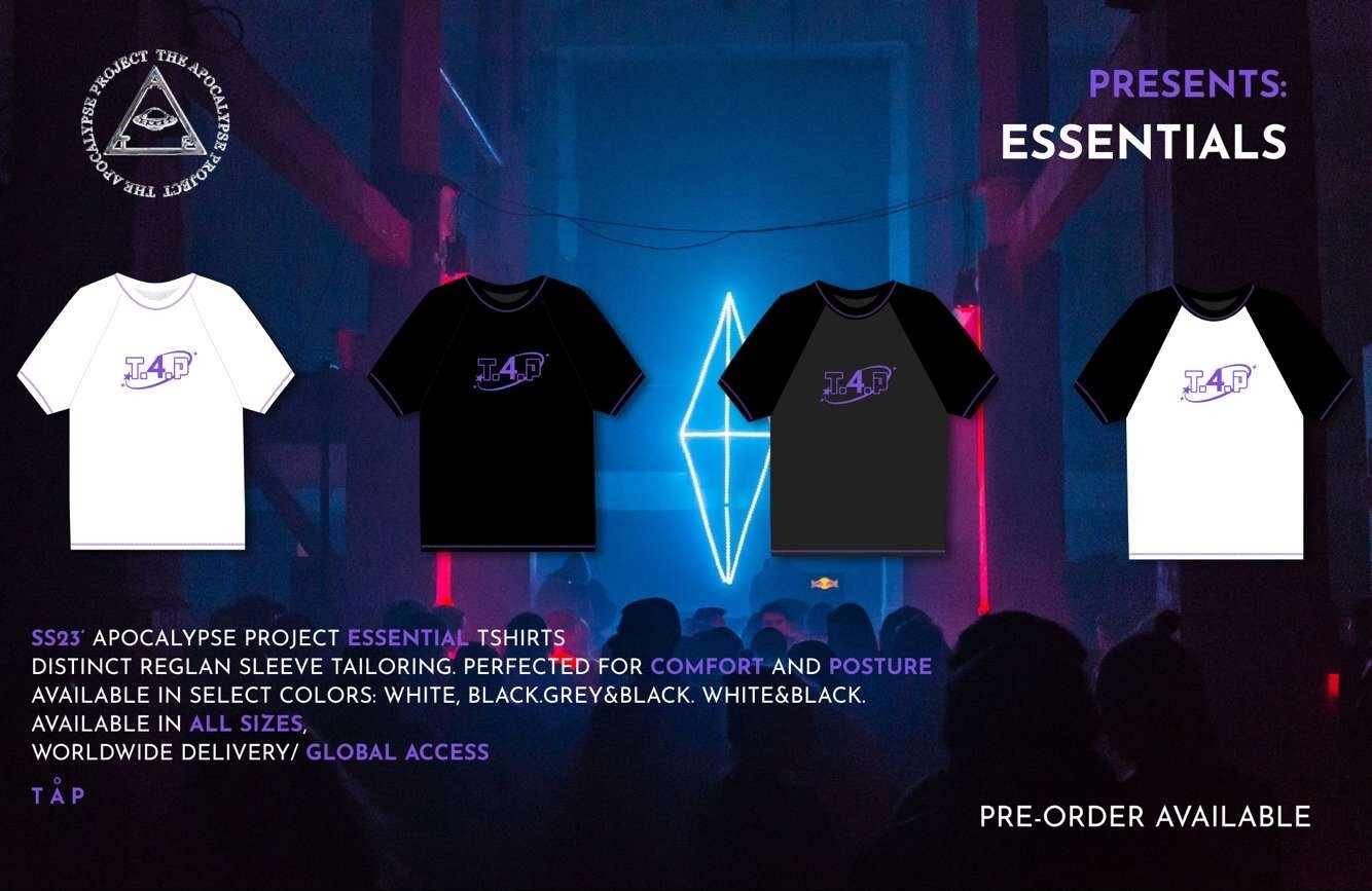 T4P essential T-shirts