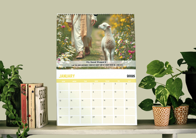 A4 Christian Art, Wall Calendar