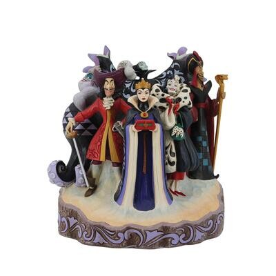Villains Carved By The Heart By Disney Jim Shore