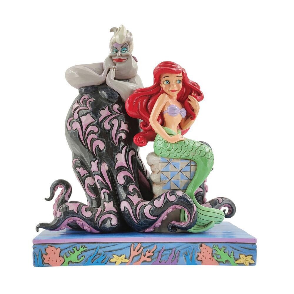 Ariel &amp; Ursula Hero Vs Villain By Jim Shore