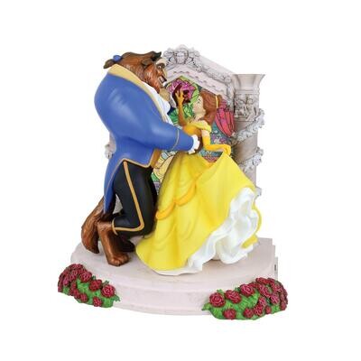 Light Up Beauty And The Beast Figure By: Disney Showcase *SHIPS WITHIN 15 DAYS*