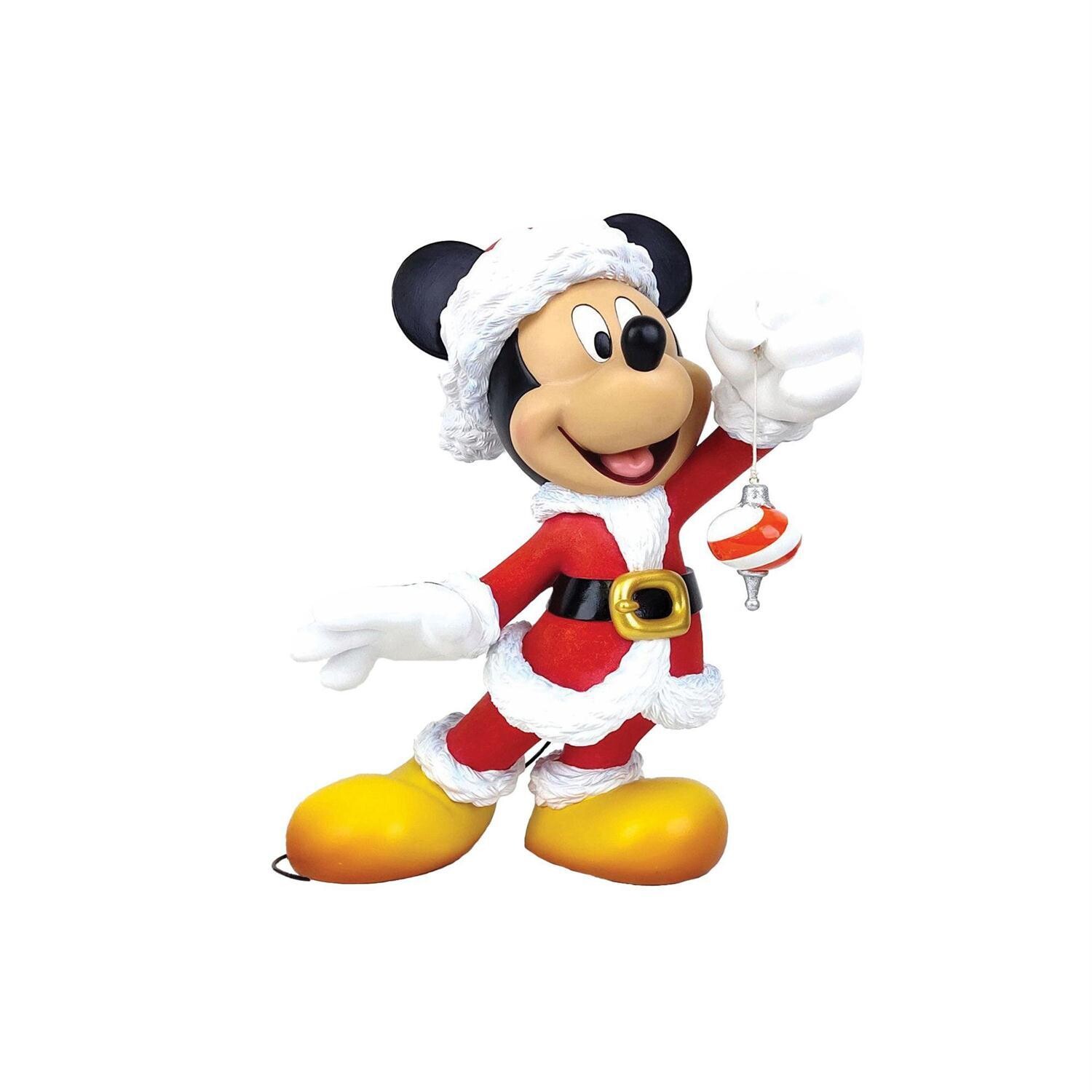 2021 Santa Mickey Large Statue Figure By: Disney Showcase