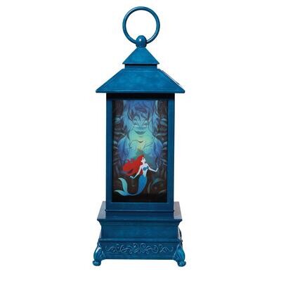 Little Mermaid Glitter Lantern  By: Disney Showcase *SHIPS WITHIN 15 DAYS*
