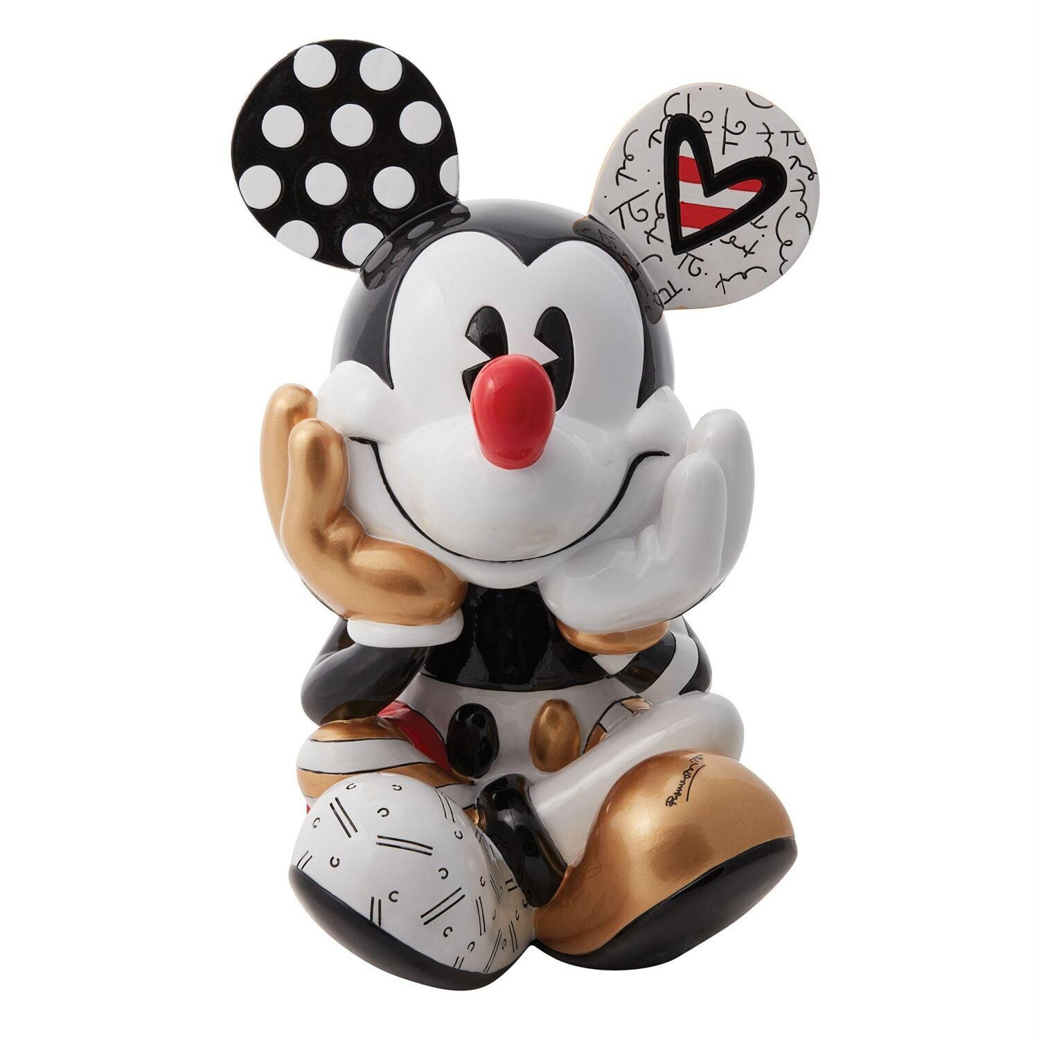 Midas Mickey Big Figure By: Romero Britto *SHIPS WITHIN 14 DAYS*