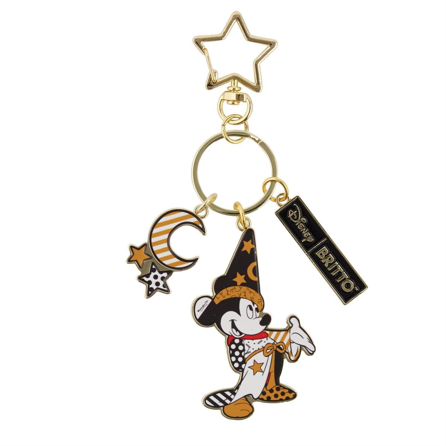 Midas Sorcerer Mickey Key Chain By: Romero Britto