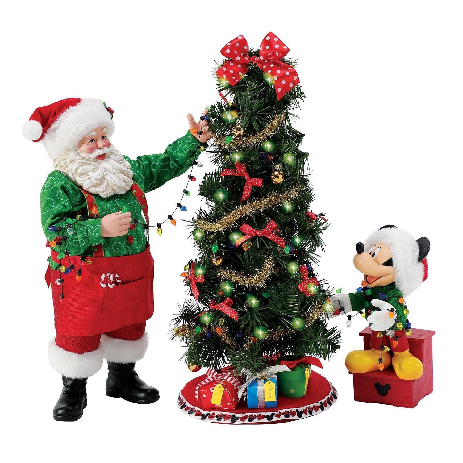 Team Work Santa &amp; Mickey By Possible Dreams