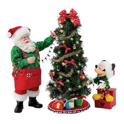 Team Work Santa &amp; Mickey By Possible Dreams