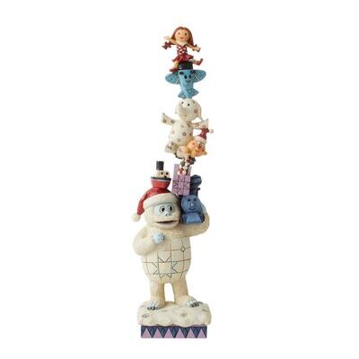 Bumble with Stacked Misfit Toy By Jim Shore Rudolph The Red Nose Reindeer *SHIPS WITHIN 14 DAYS*