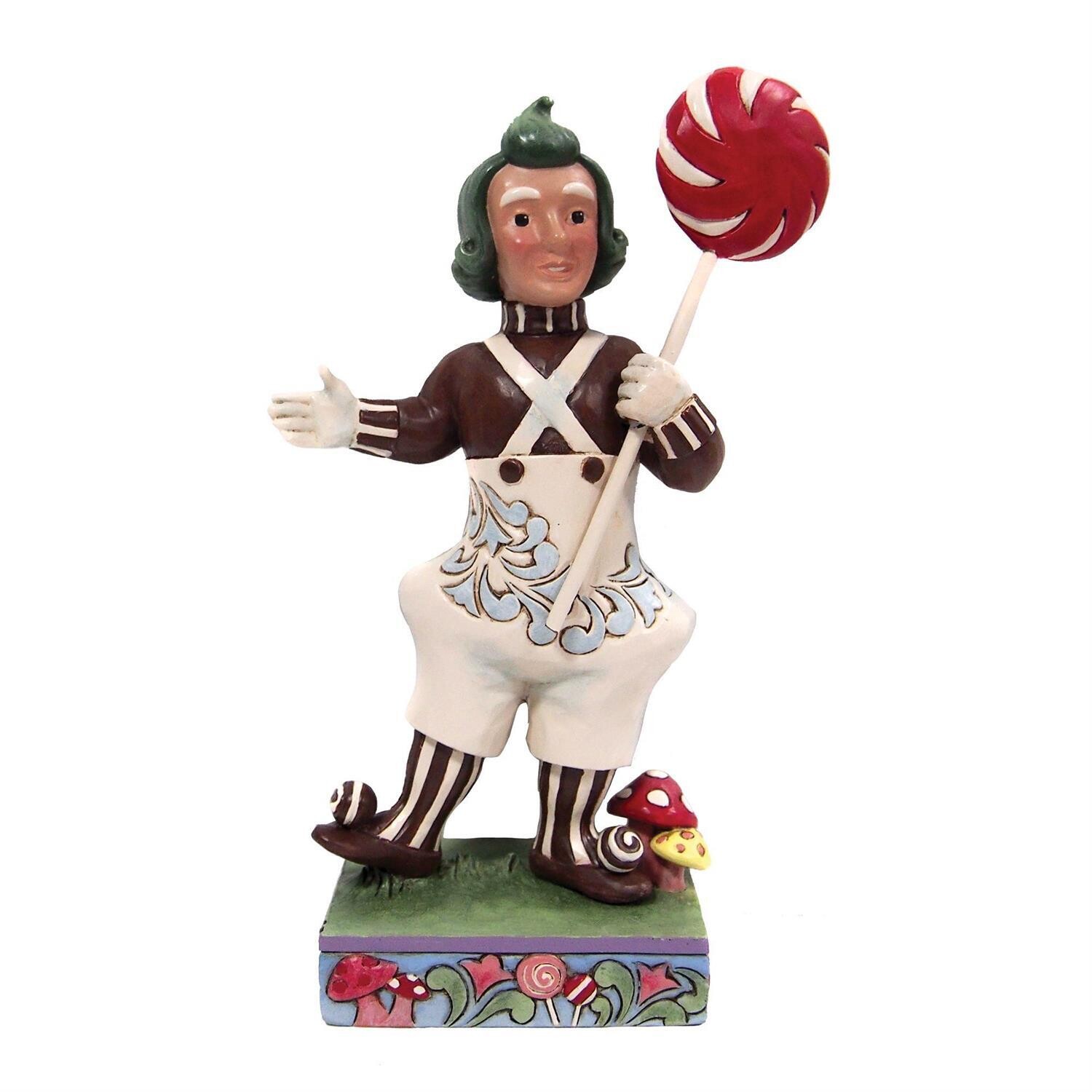Oompa Loompa with Lollipop  By Jim Shore Willy Wonka