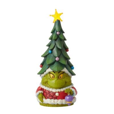 Grinch Gnome with Tree Hat By Jim Shore The Grinch