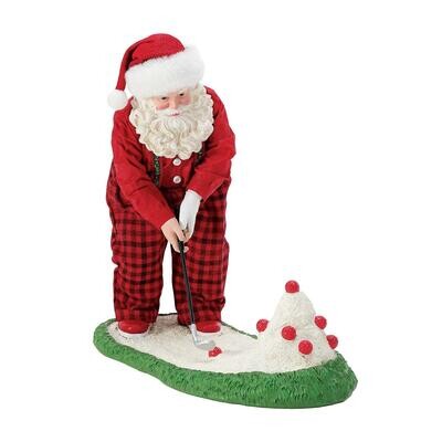 It&#39;s A Trap Golfing Santa By Possible Dreams