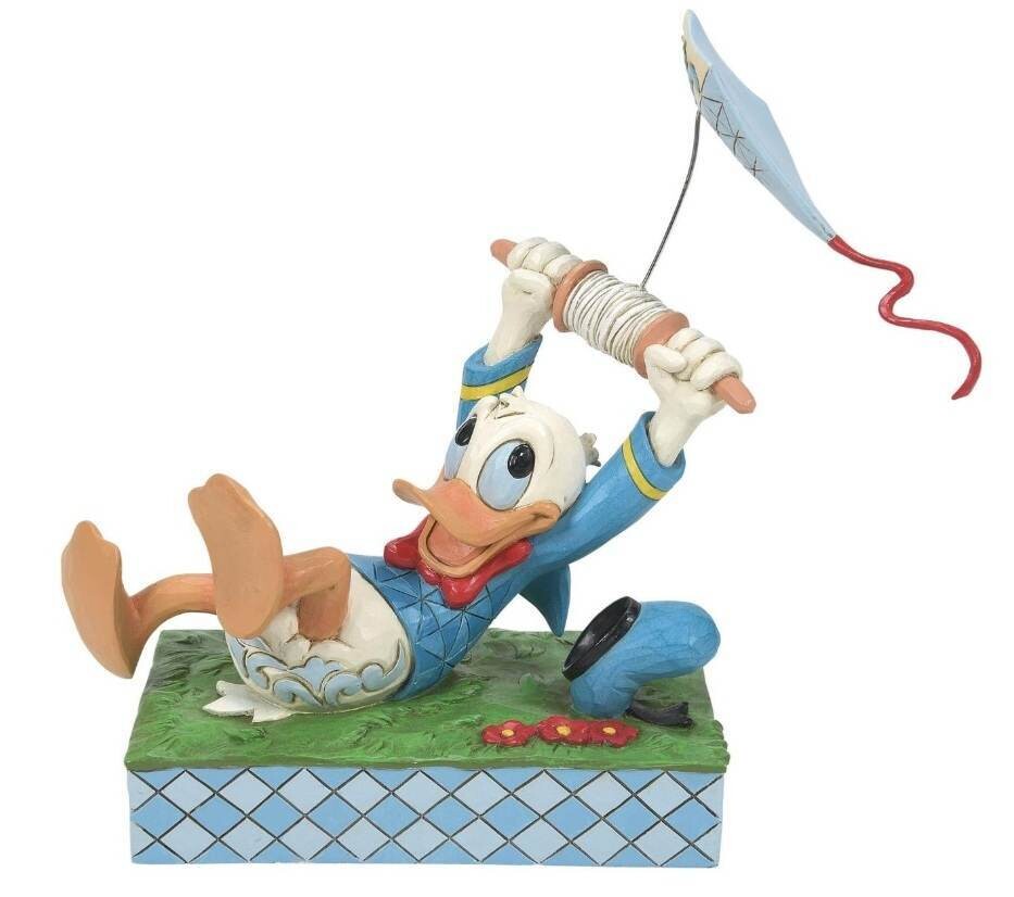 A Flying Duck Donald with Kite By: Jim Shore NEW 2024