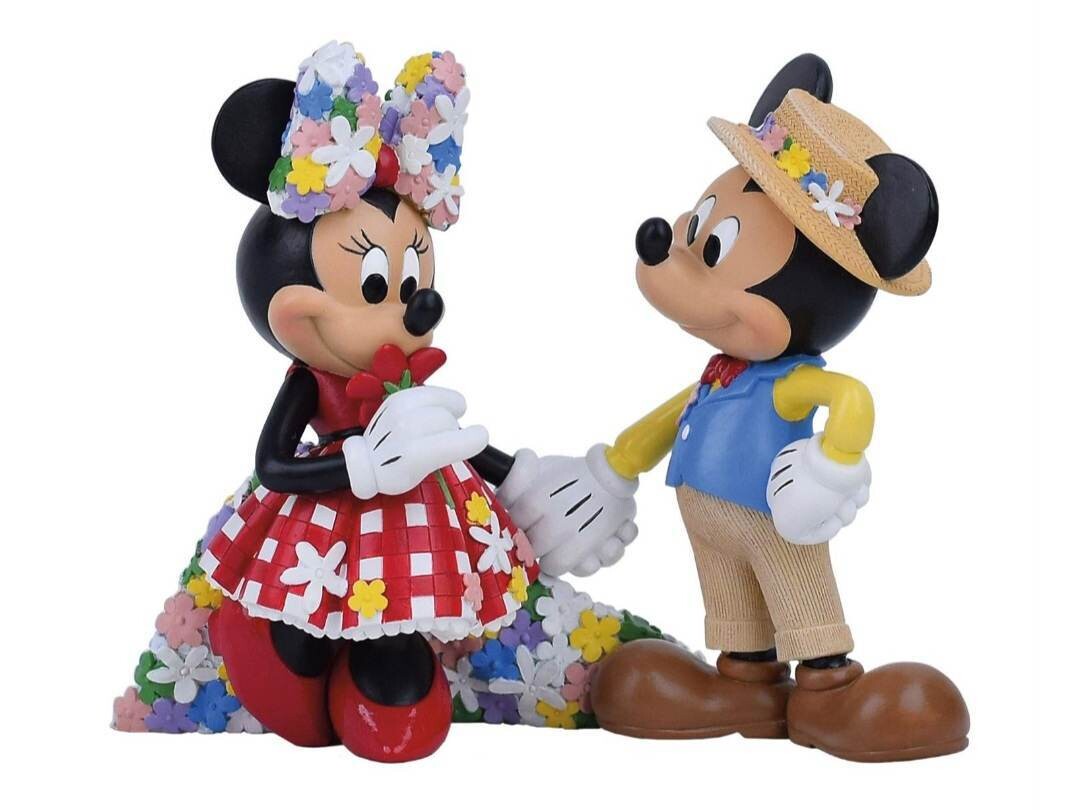 Botanical Mickey &amp; Minnie By: Disney Showcase *SHIPS WITHIN 14 DAYS*