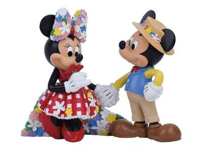 Botanical Mickey &amp; Minnie By: Disney Showcase *SHIPS WITHIN 14 DAYS*