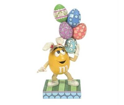A Sweet Stack Yellow M&amp;M With Stacked Eggs By: M&amp;M&#39;s Jim Shore