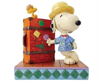 Vacation Pals Snoopy &amp; Woodstock Vacation By: Jim Shore Peanuts