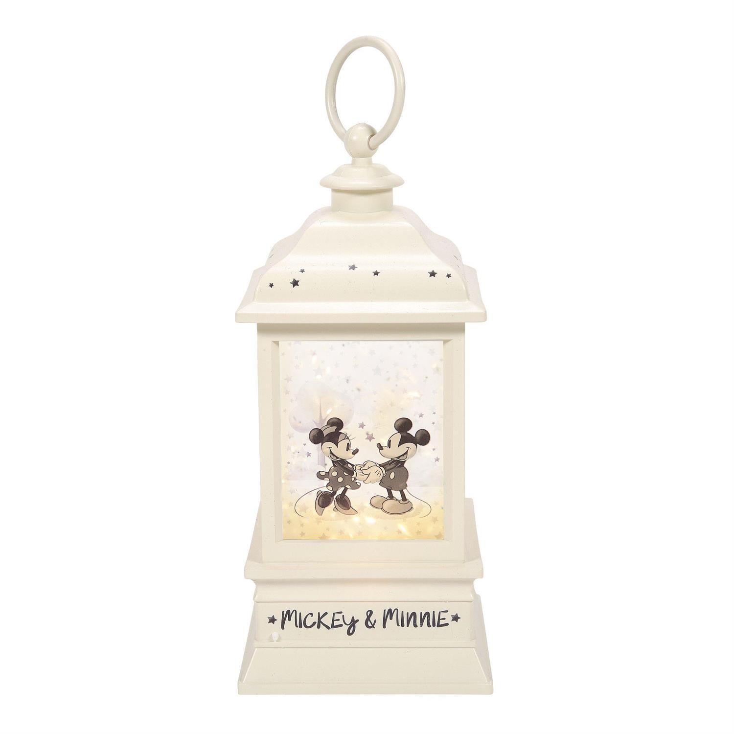 Mickey &amp; Minnie Lantern By: Disney Showcase *SHIPS WITHIN 14 DAYS*