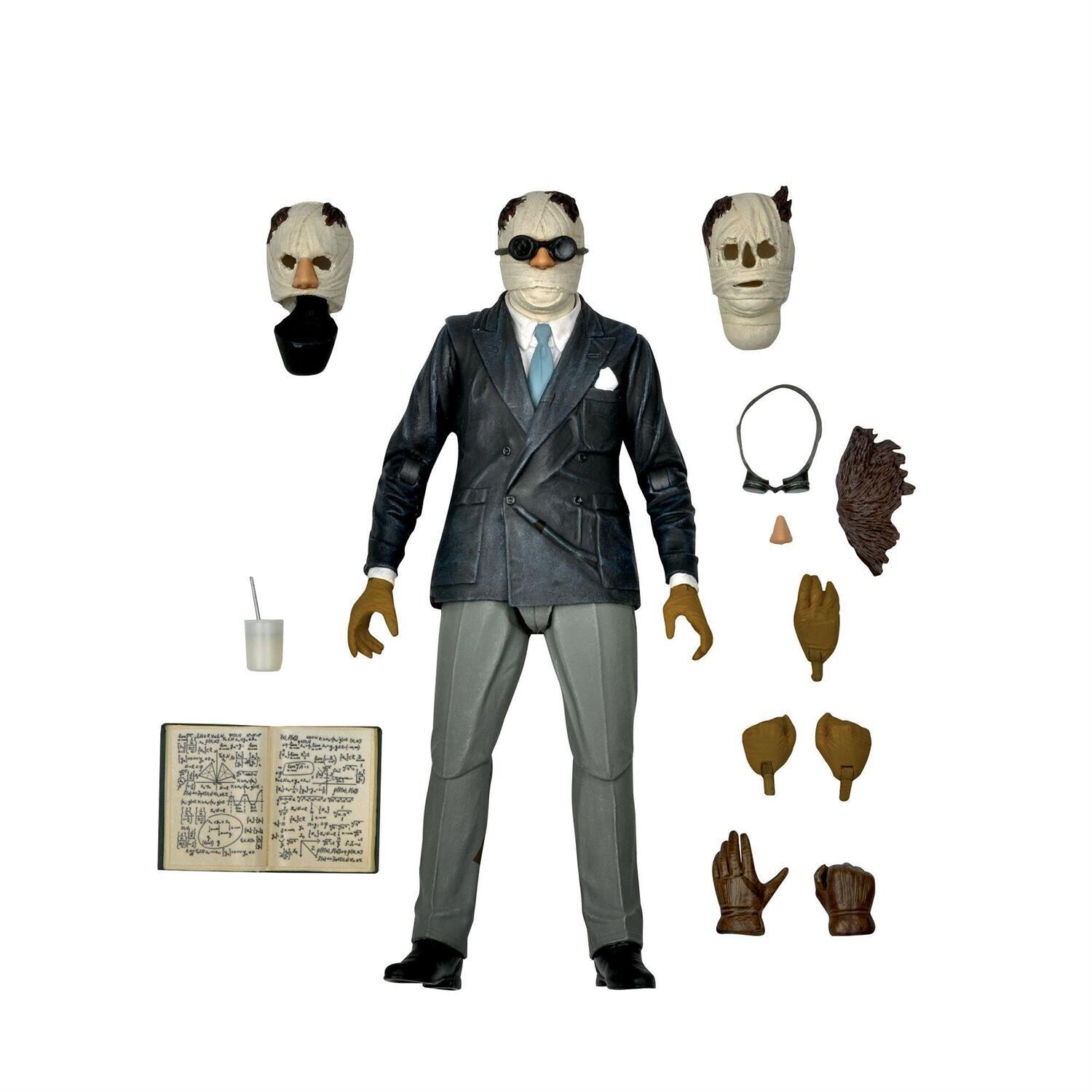 Universal Monsters Ultimate Invisible Man (Color) By: Neca *SHIPS WITHIN 15 DAYS*