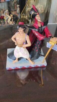 Aladdin &amp; Jafar Good vs Evil By Disney Jim Shore