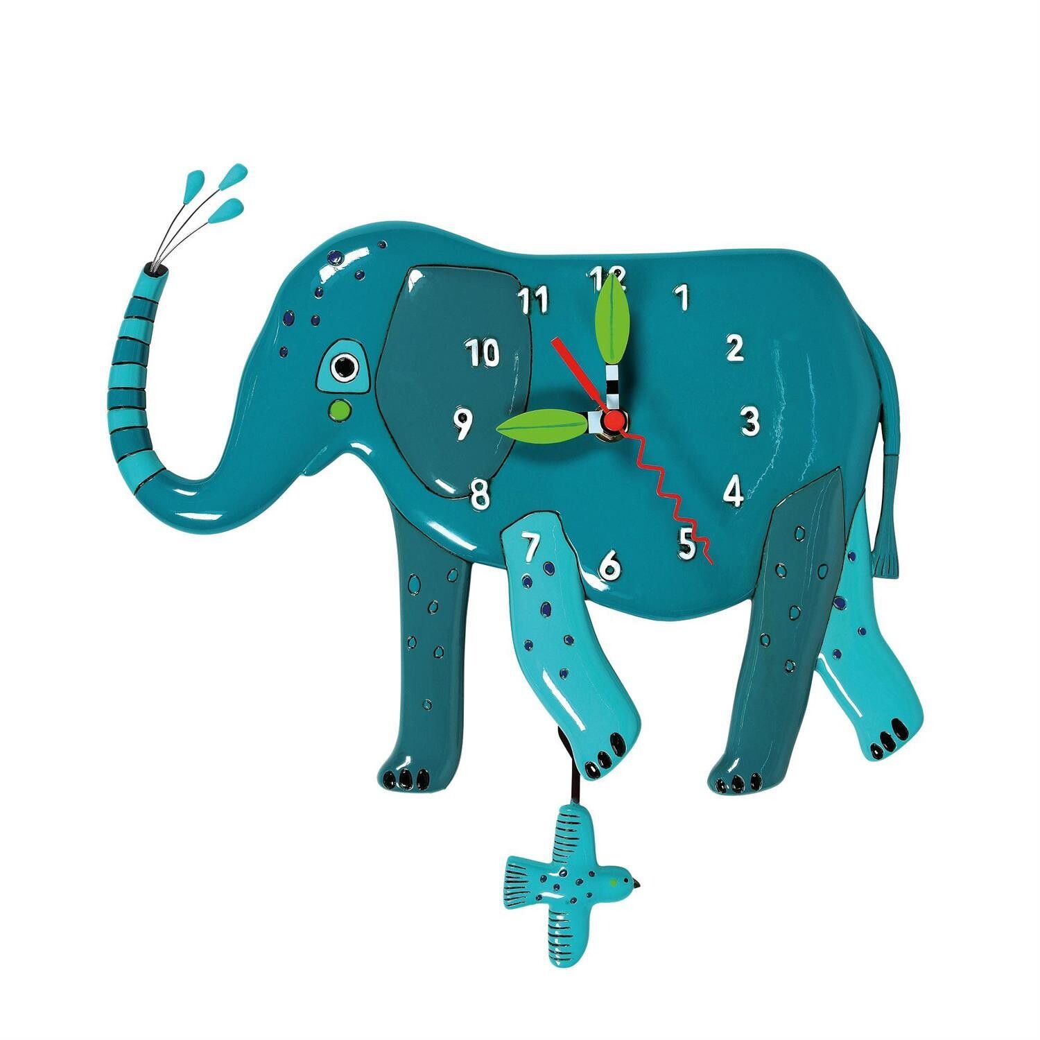 Gentle Giant Elephant Clock By Allen Designs