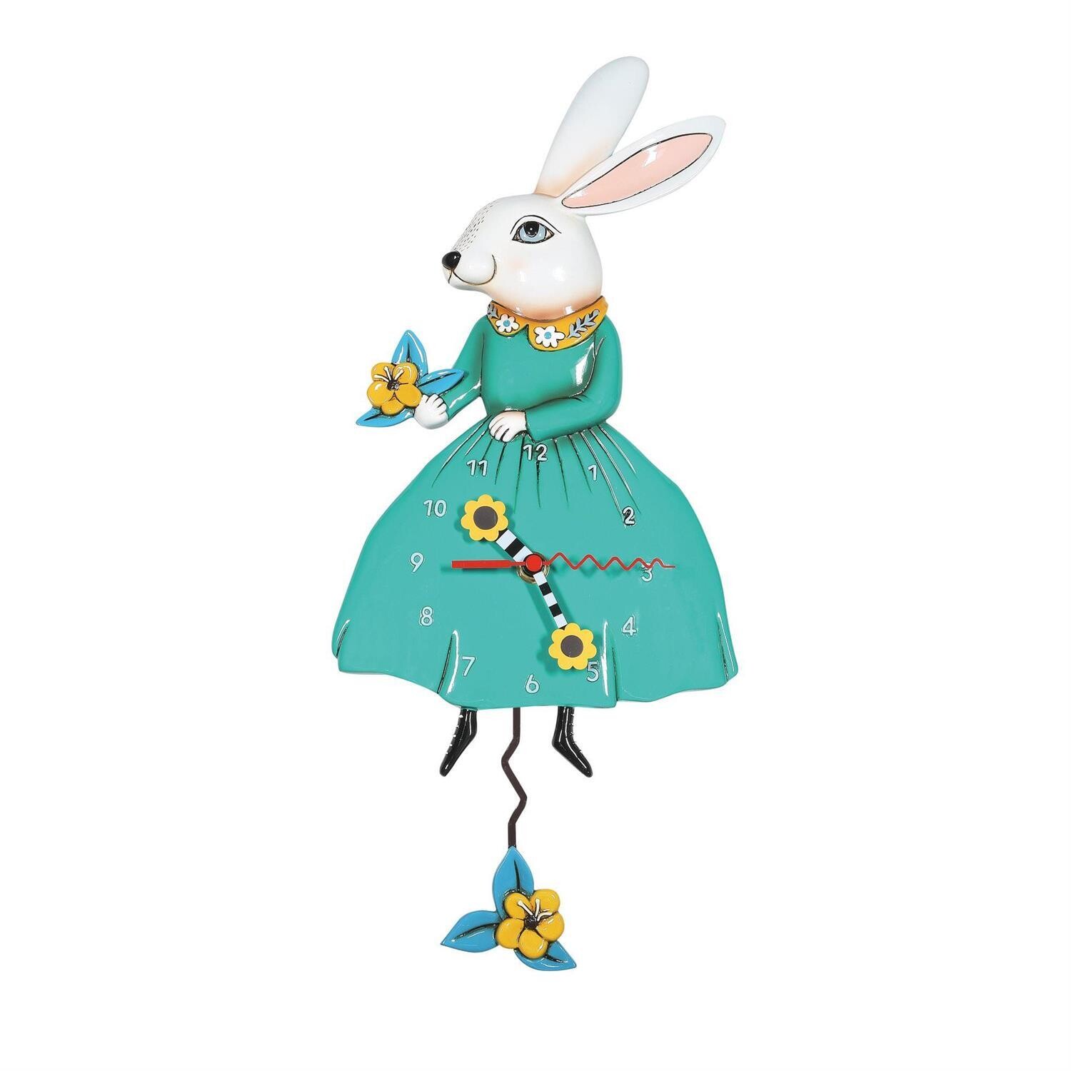 I&#39;m All Ears Bunny Clock By Allen Designs