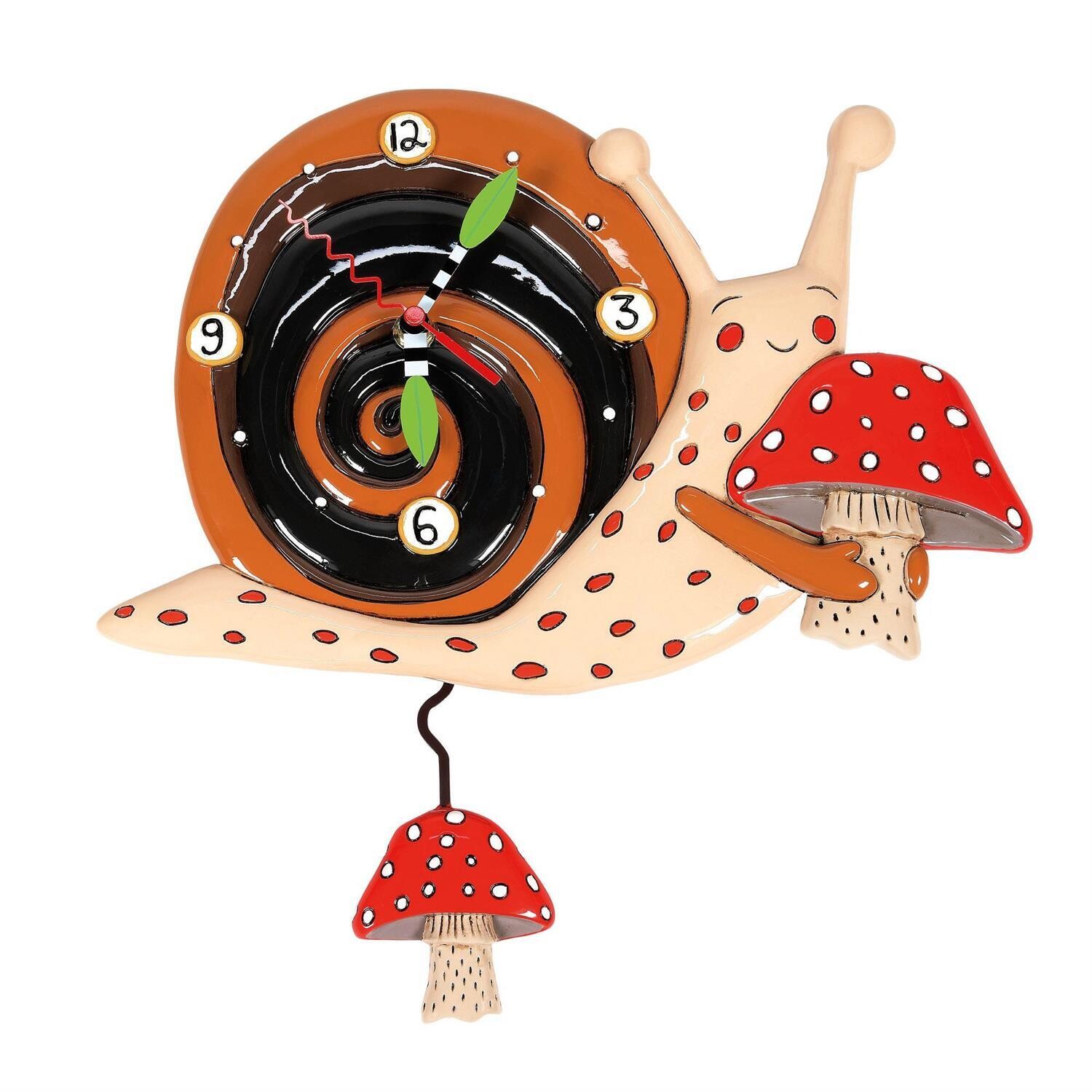 Slow and Steady Snail Clock By Allen Designs *SHIPS WITHIN 15 DAYS*