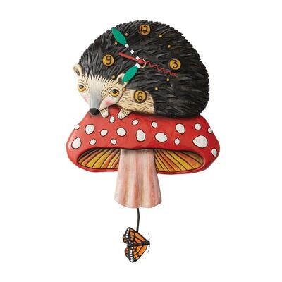 Hank The Hedgehog Wall Clock By Allen Designs *SHIPS WITHIN 14 DAYS*