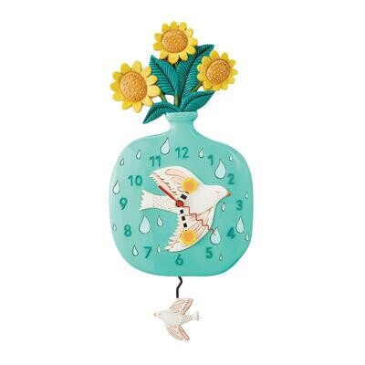 Peace and Sunshine Clock By: Allen Designs *SHIPS WITHIN 14 DAYS*