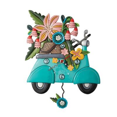Scoot-In Through Life Clock  By: Allen Designs *SHIPS WITHIN 14 DAYS*